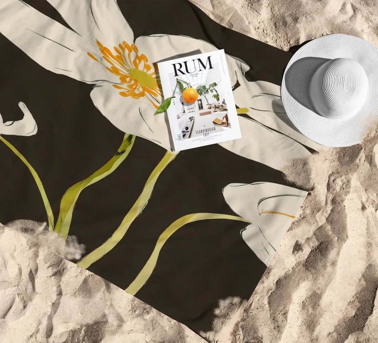 Midnight Bloom telo mare da cityart