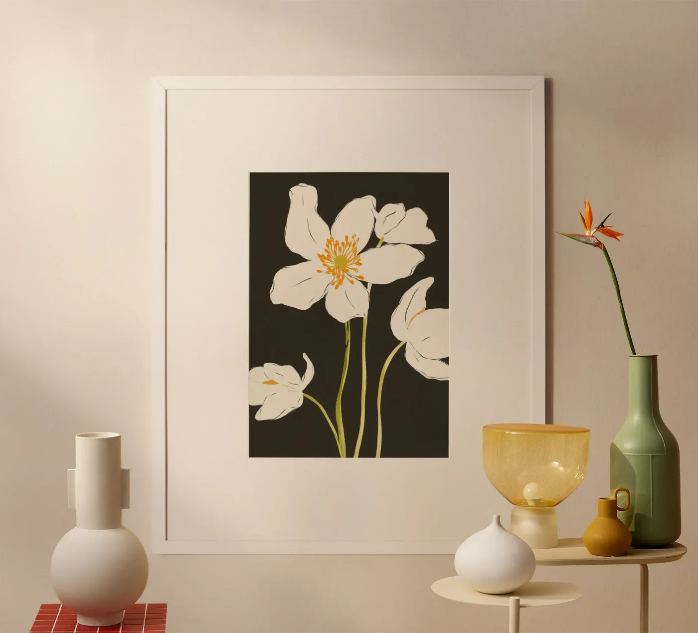 Midnight Bloom poster van cityart