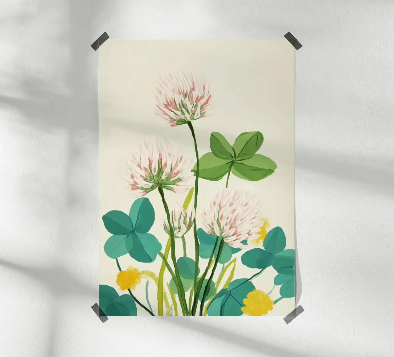 Soft Field Harmony poster da cityart