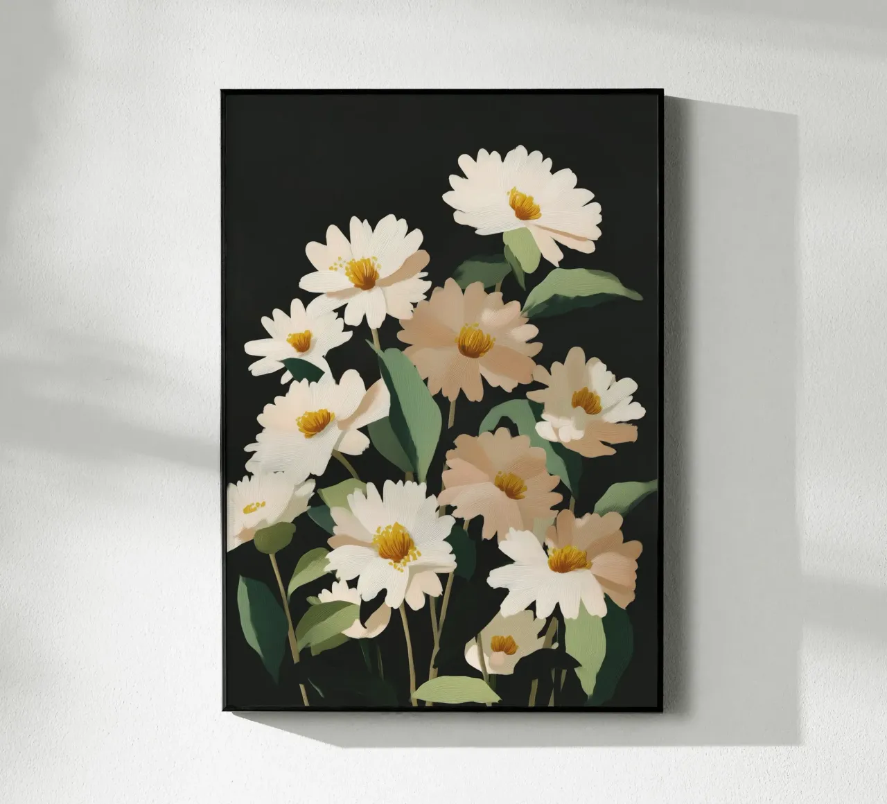Soft Bloom Noir plexiglass da cityart