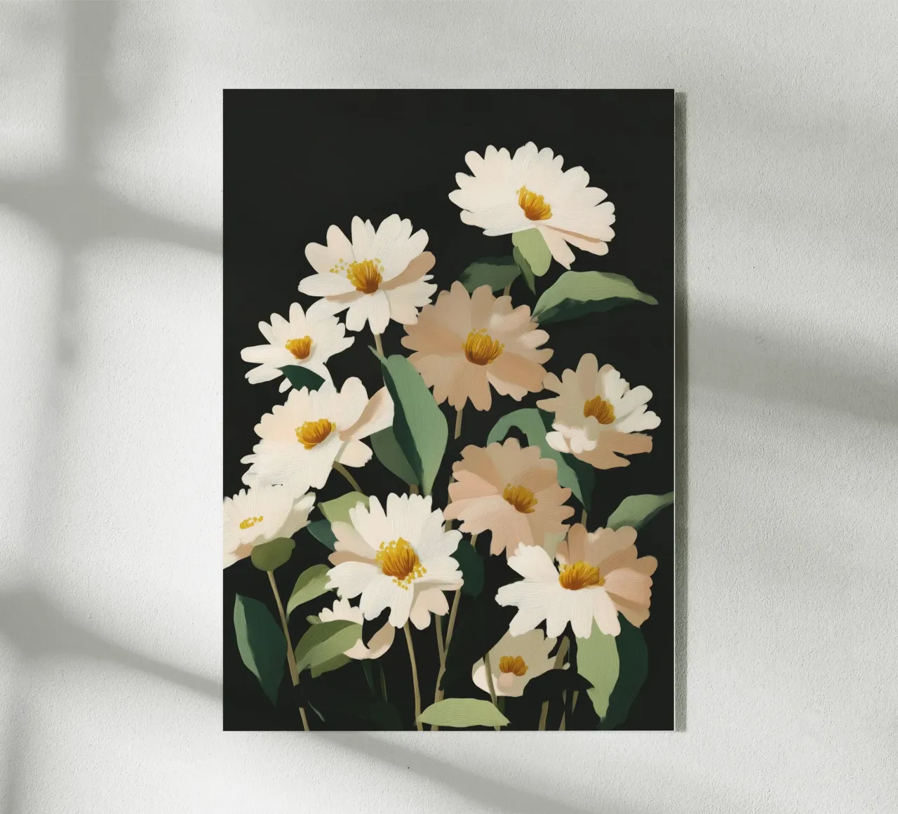 Soft Bloom Noir plexiglass da cityart