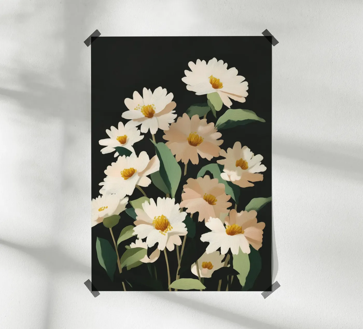 Soft Bloom Noir poster da cityart