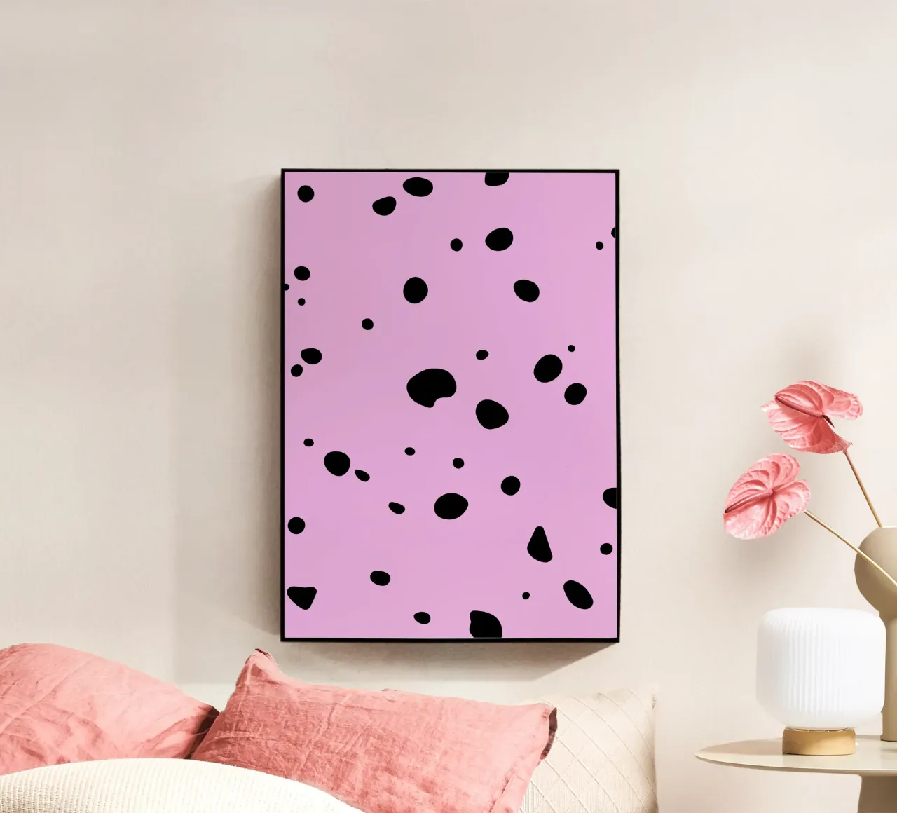 Leoprint pink plexiglass da Tabea Jule