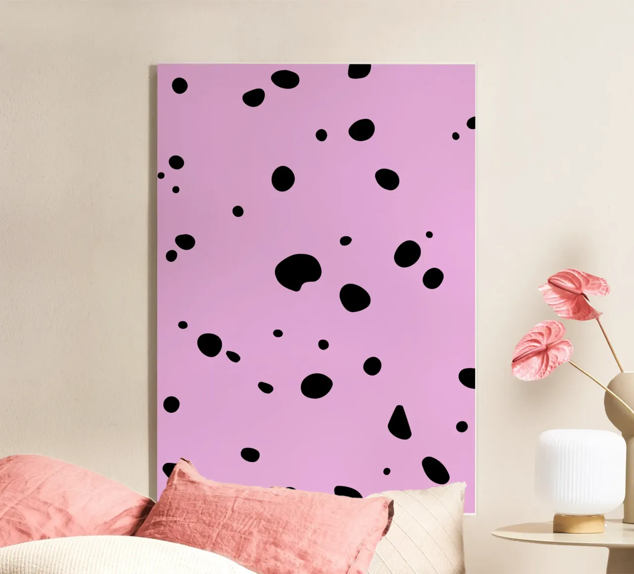 Leoprint pink plexiglass da Tabea Jule