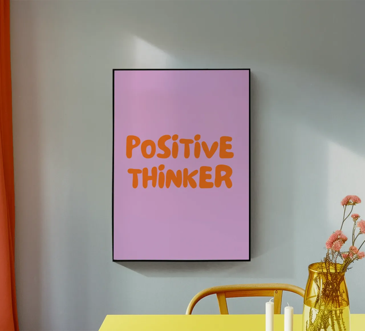 Positive Thinker plexiglass da Tabea Jule
