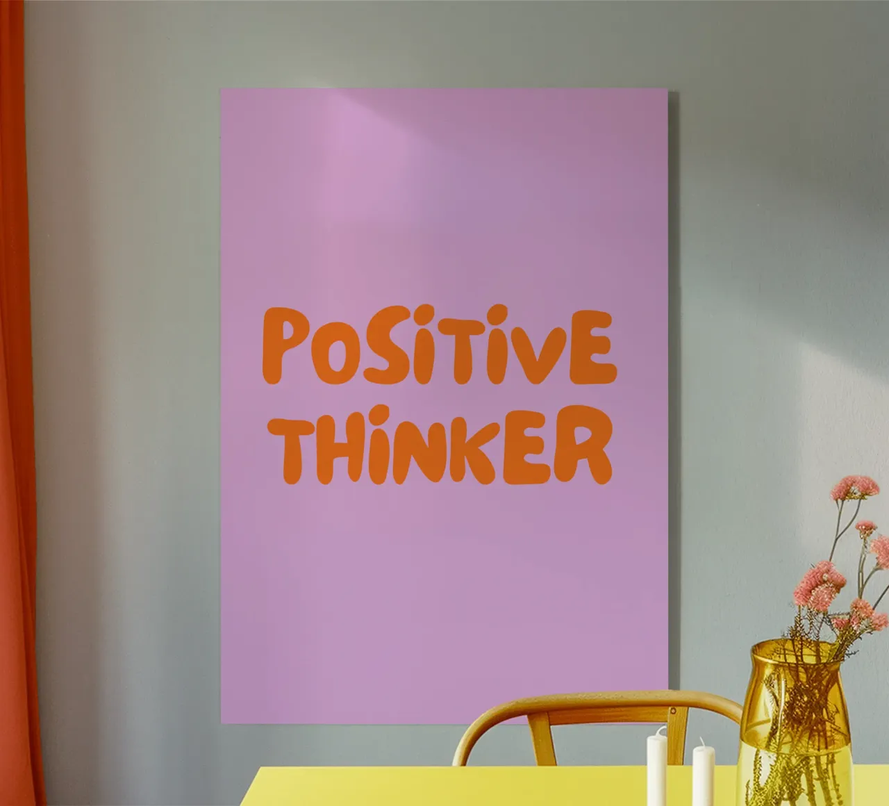 Positive Thinker plexiglass da Tabea Jule