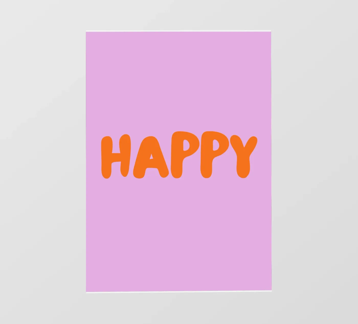 Happy fotobehang van Tabea Jule