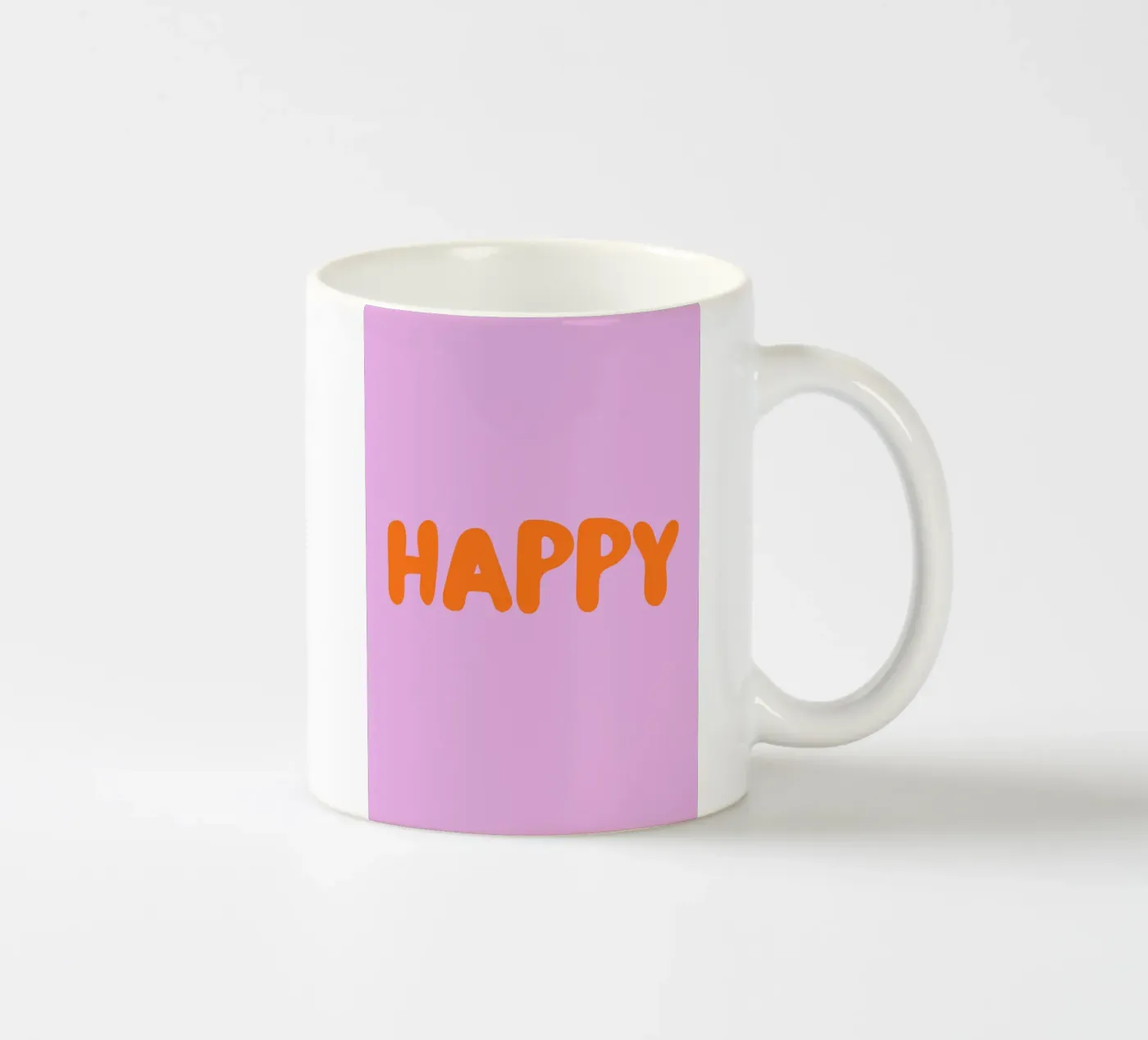 Happy ceramic mug by Tabea Jule