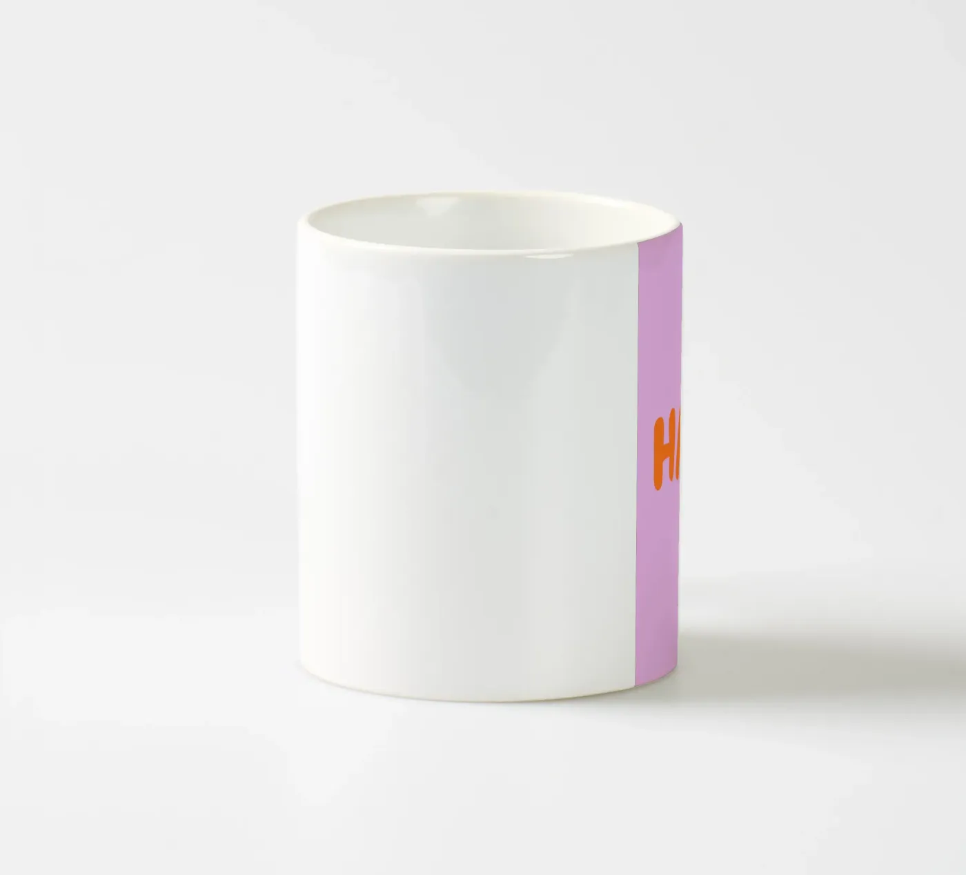 Happy ceramic mug by Tabea Jule
