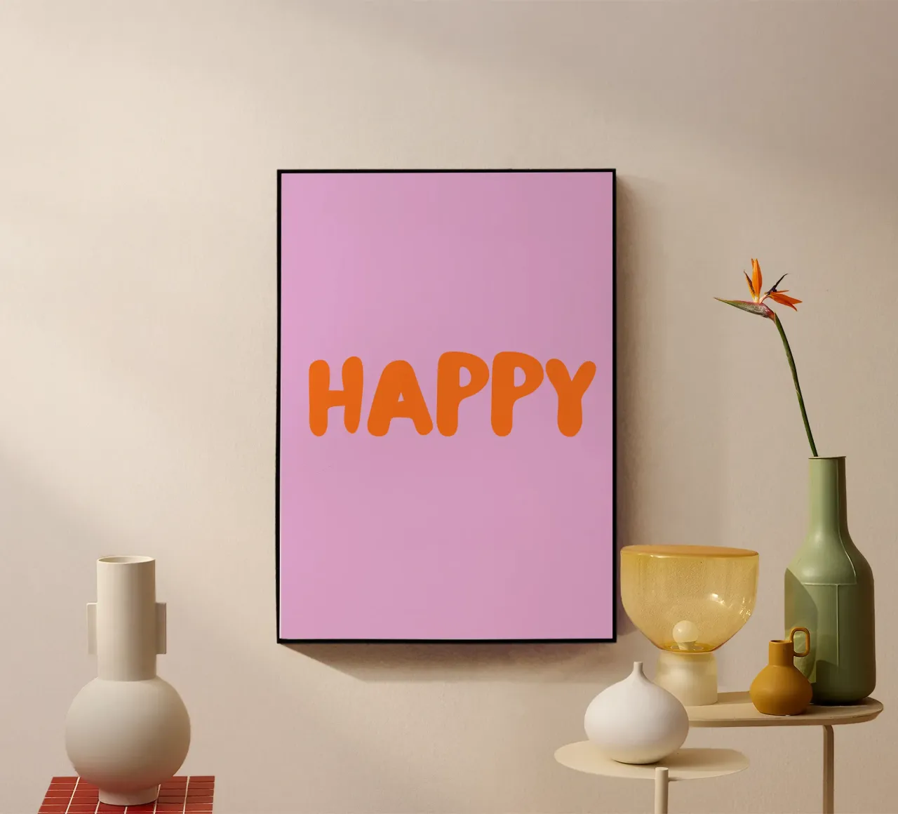 Happy plexiglass da Tabea Jule