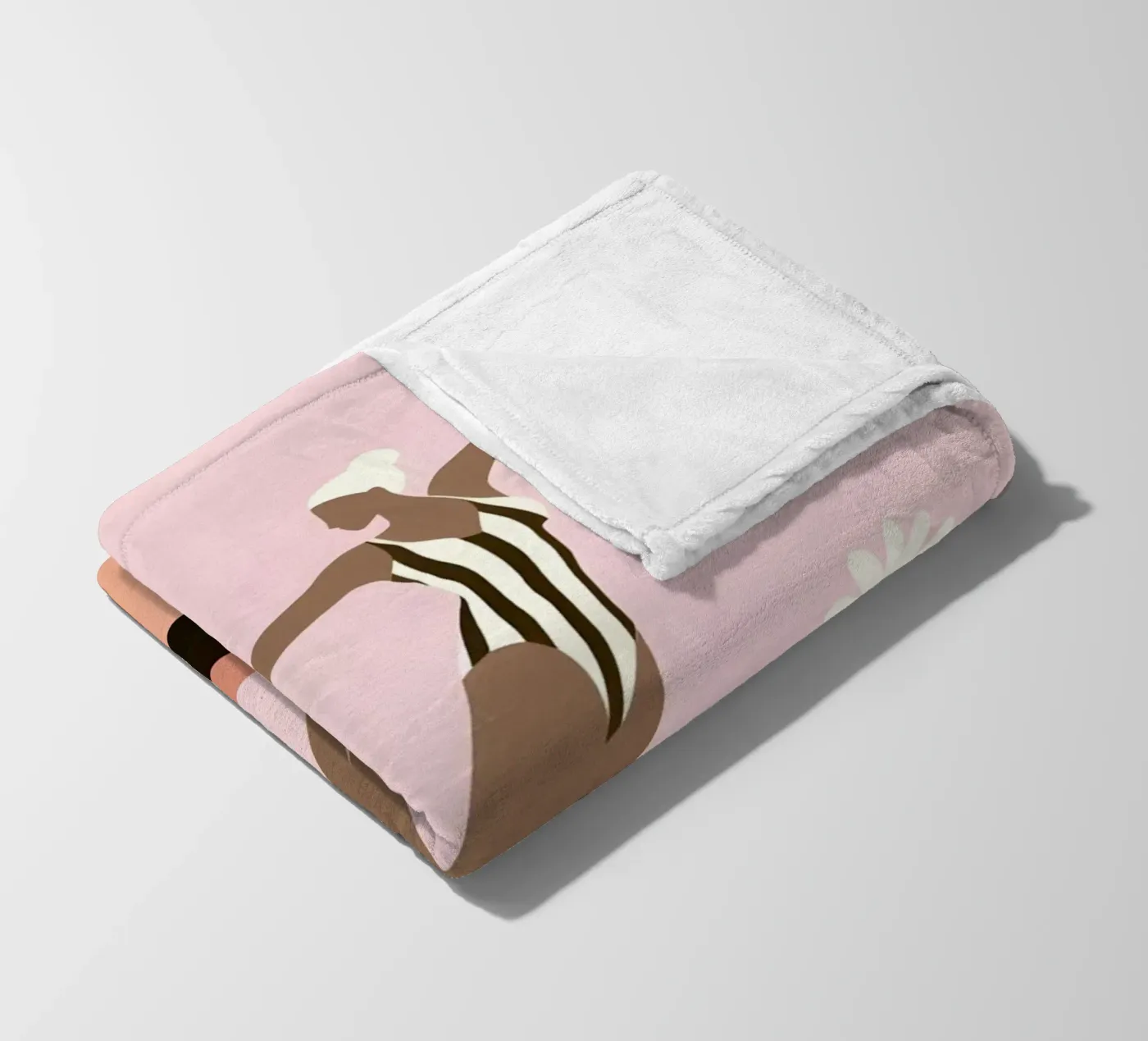 Caffeine Dive fleecedeken van Vibrant Berry Studio