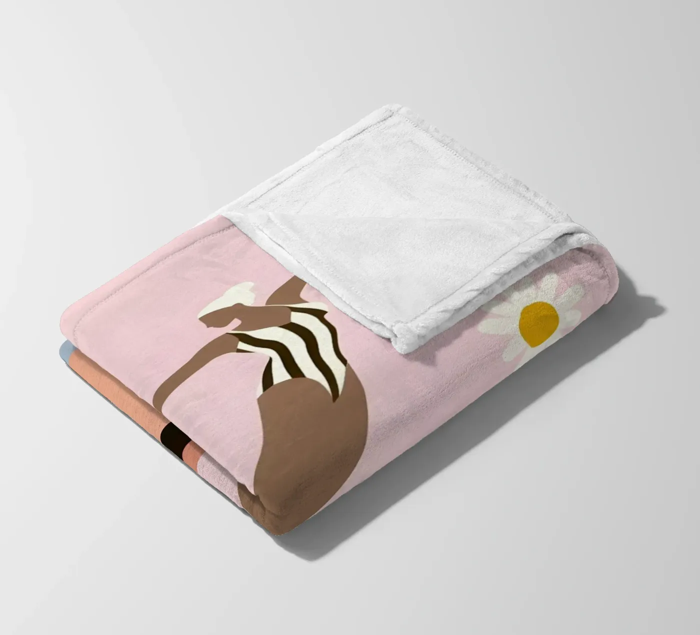 Caffeine Dive fleecedeken van Vibrant Berry Studio