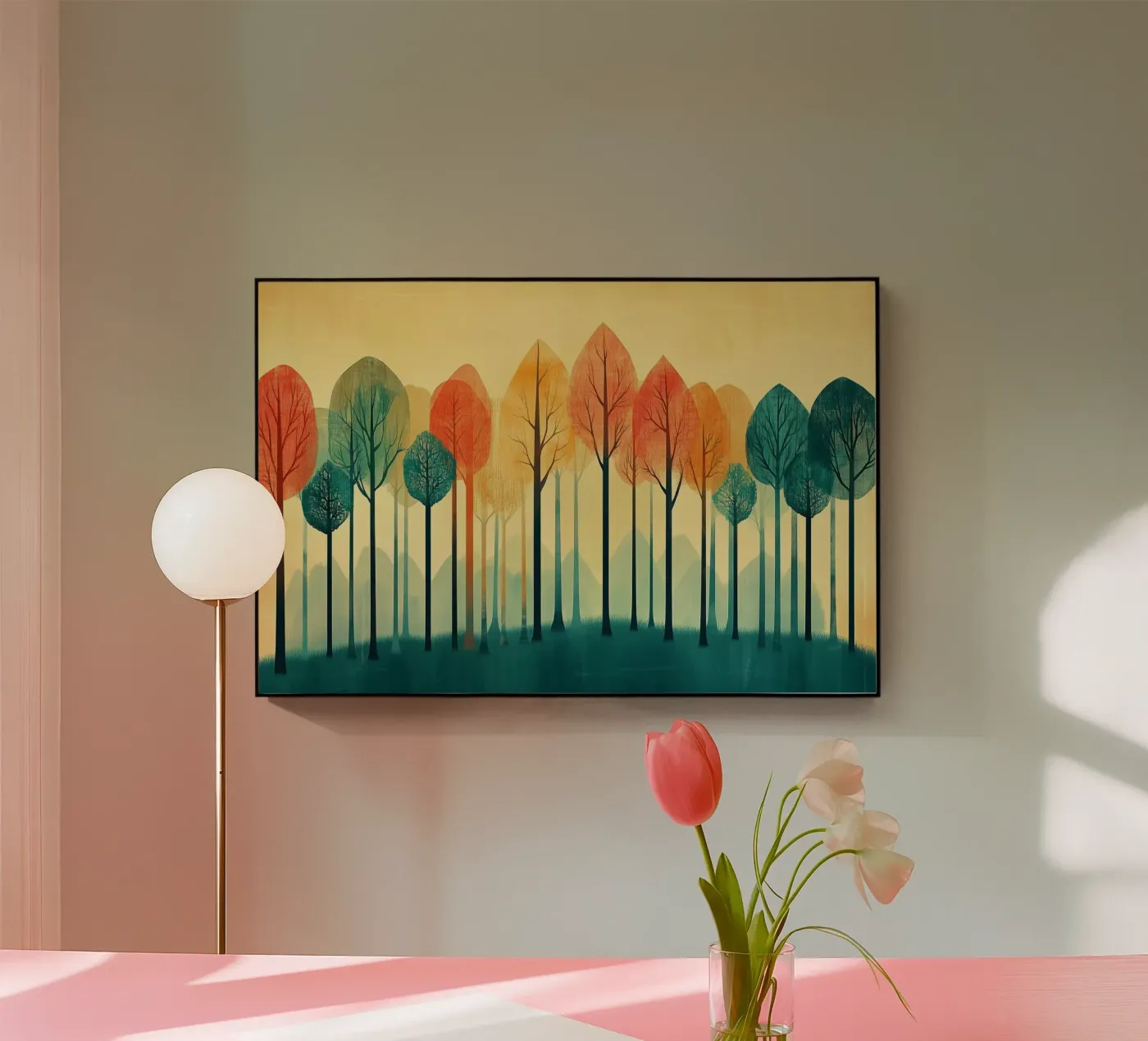 Autumn forest plexiglas de Little Things