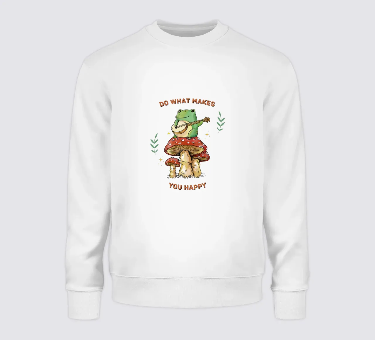 Fai ciò che ti rende felice, rospo felpa da DesignArt