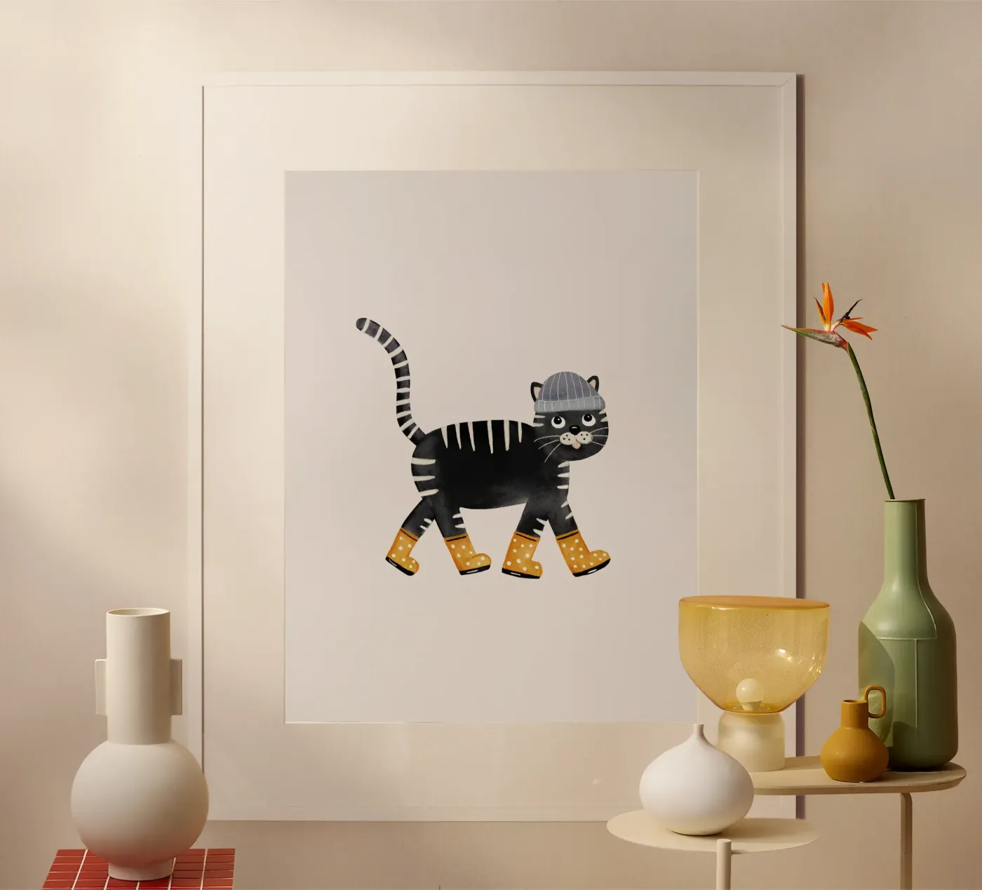 Coole Katze poster da HummelBär
