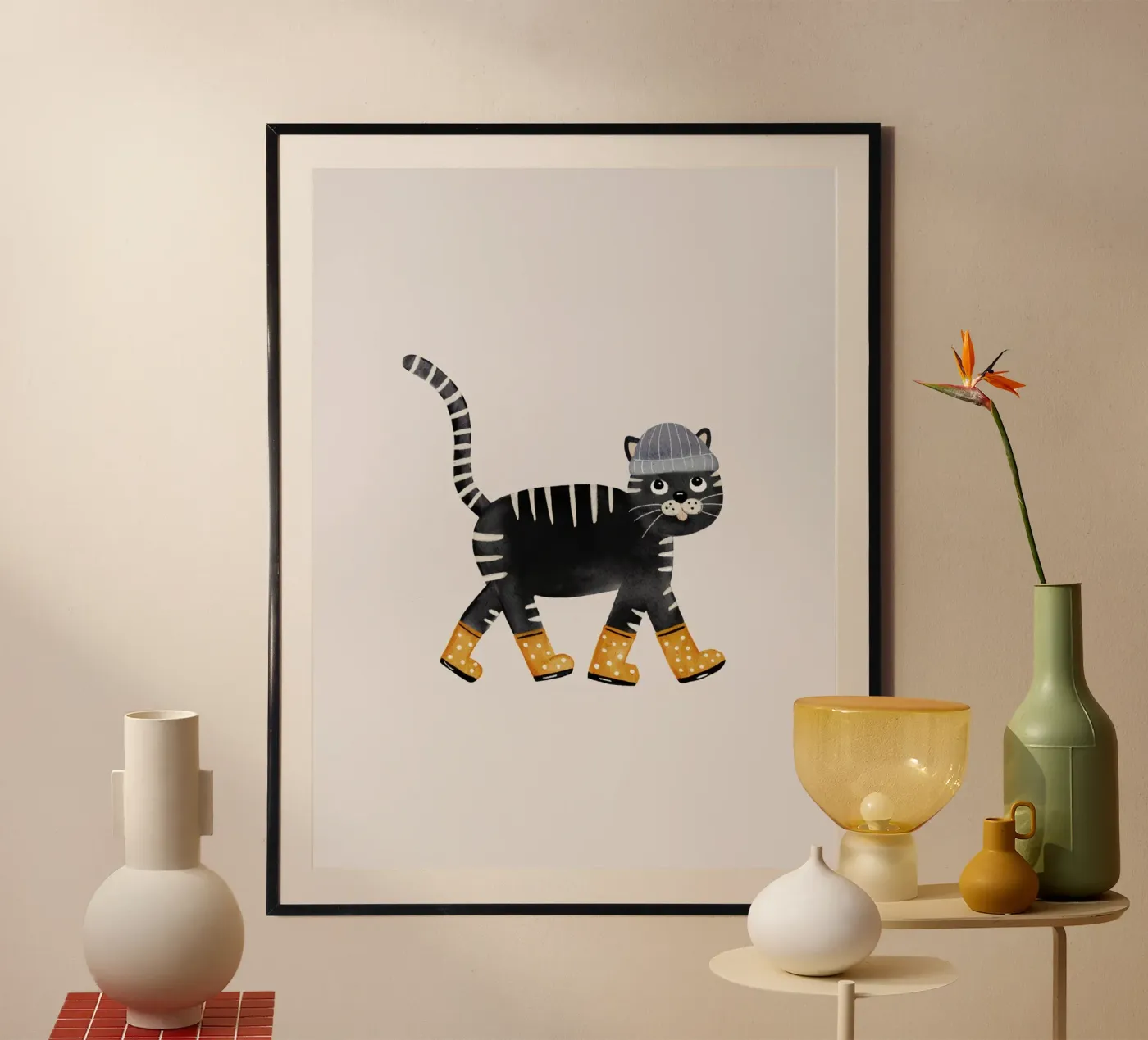 Coole Katze poster da HummelBär