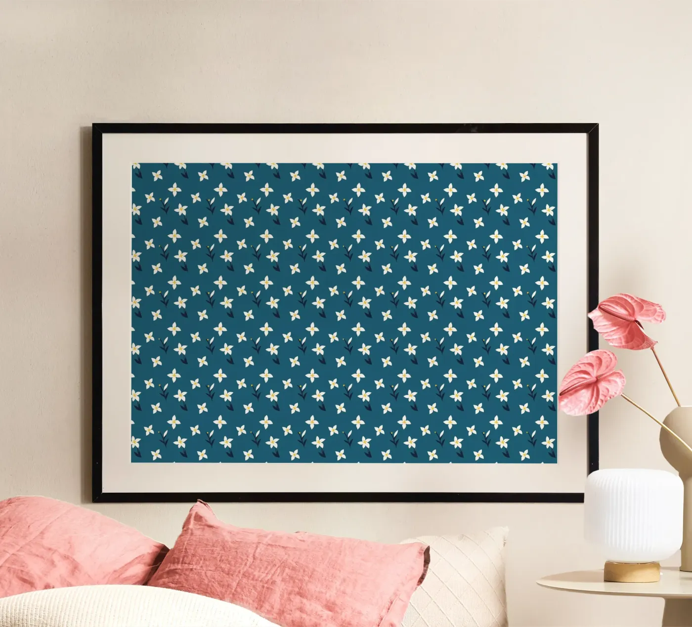 Flowers 4 poster by gumdesign