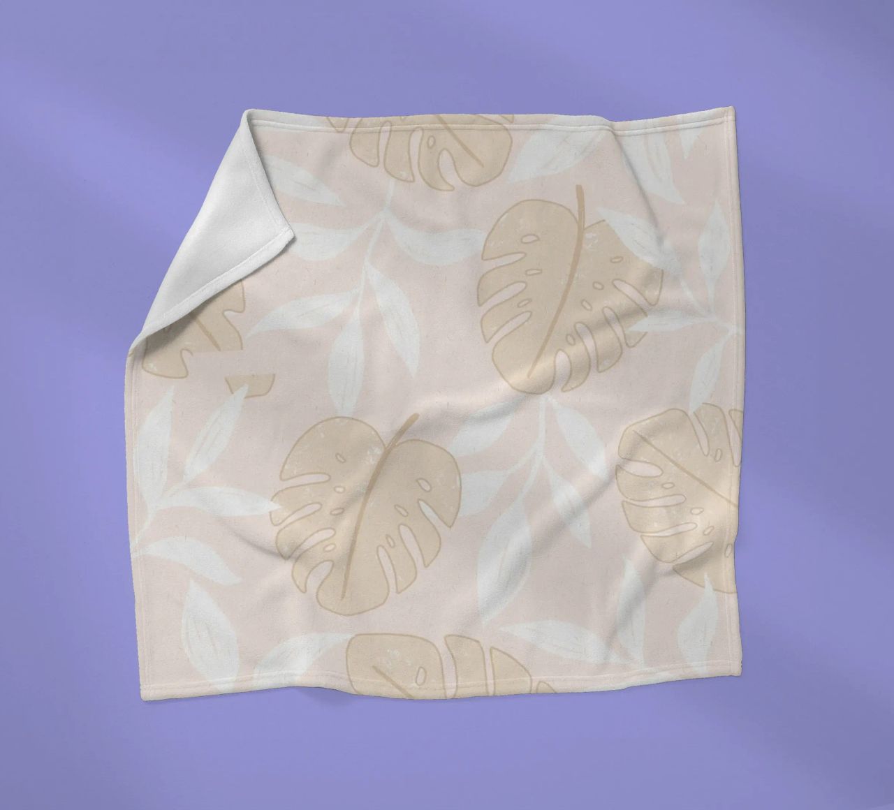 Il mio posto preferito è la casa. Stile boho. Monstera e foglie coperta in pile da CalliLetters