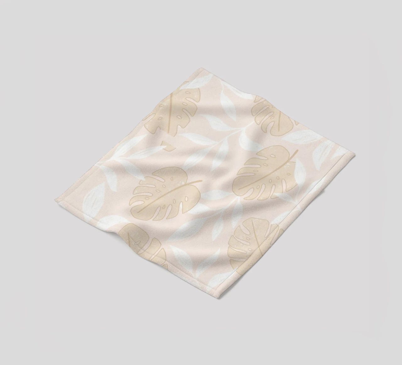 Il mio posto preferito è la casa. Stile boho. Monstera e foglie coperta in pile da CalliLetters