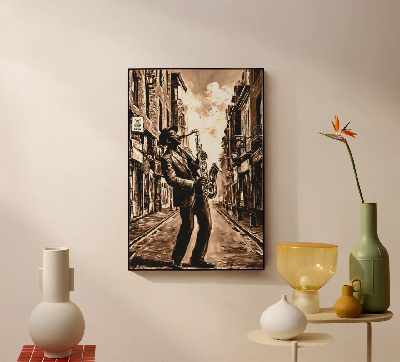 Jazzman Blues plexiglass da Fred-Graph