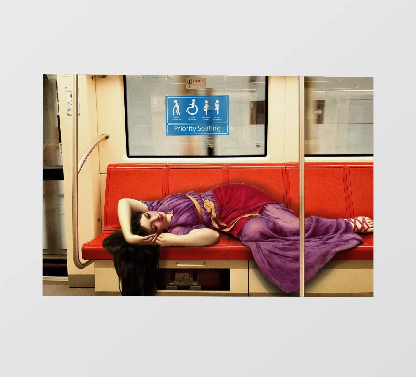 Priority Seating Fototapete von Dikhotomy