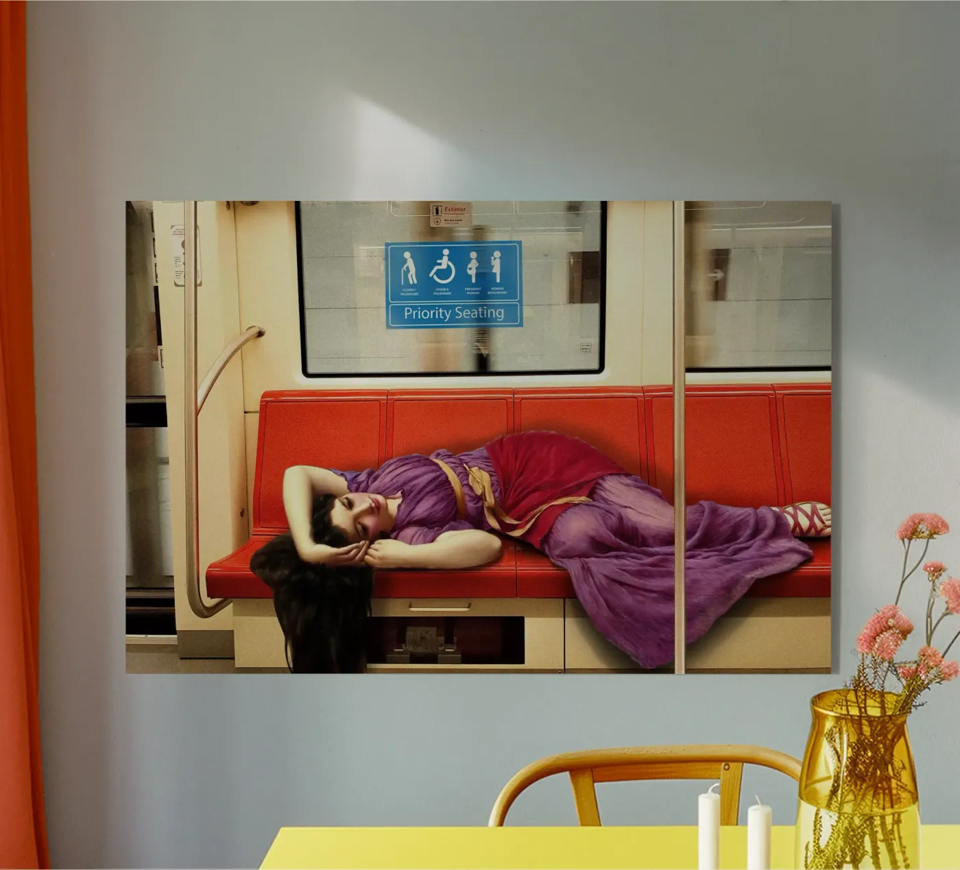 Priority Seating plexiglass da Dikhotomy