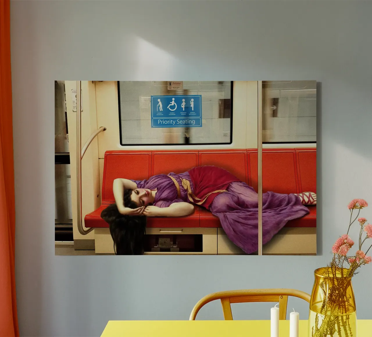 Priority Seating canvas by Dikhotomy