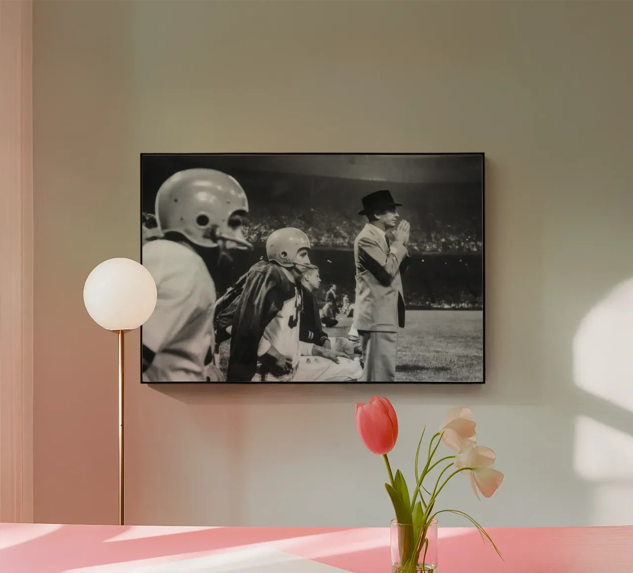 Paul Brown plexiglass da Greatest Legend