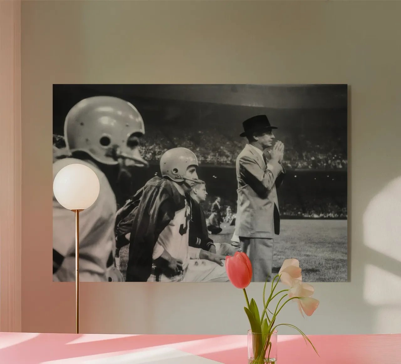 Paul Brown plexiglass da Greatest Legend