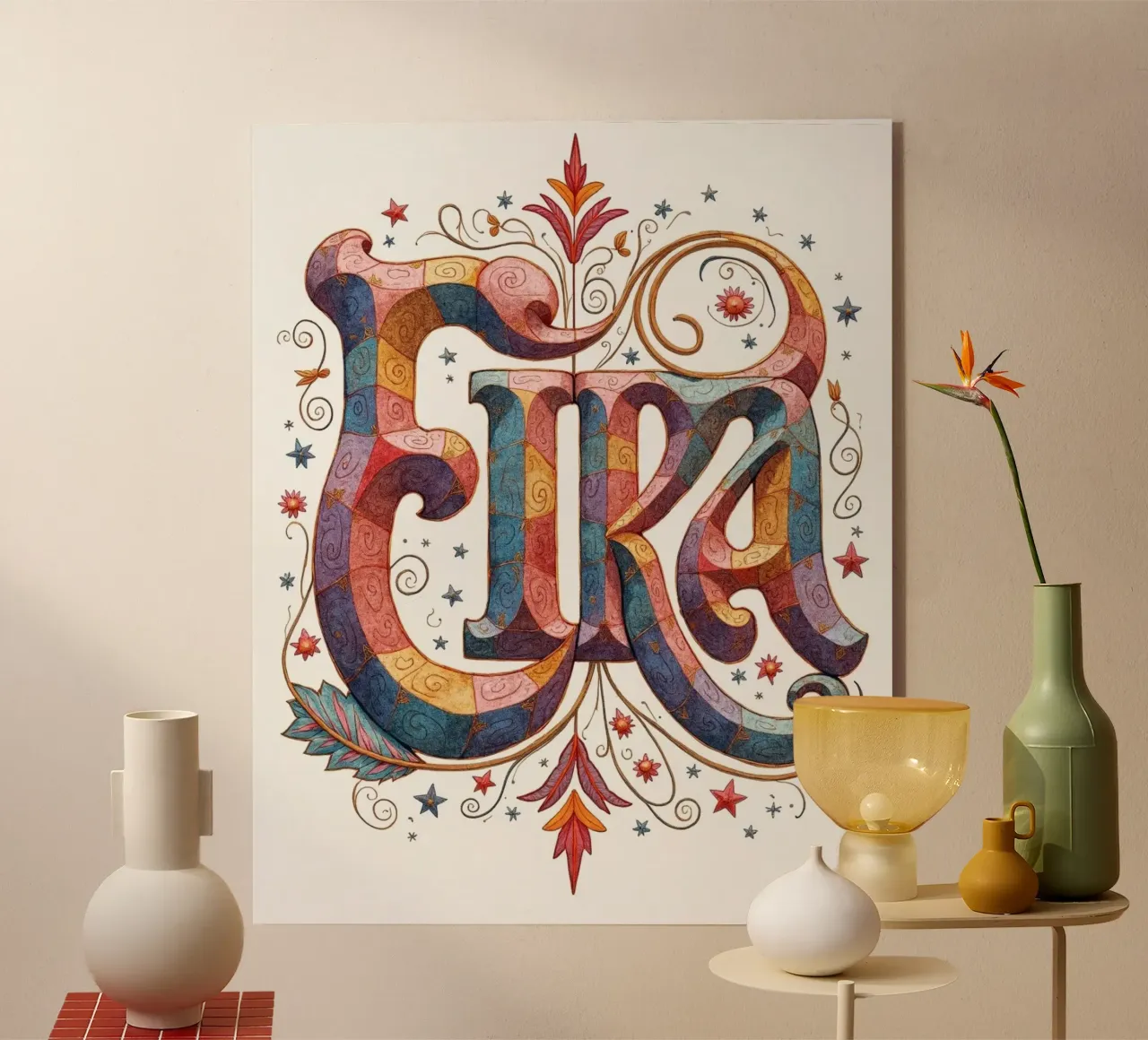 EIRA acryl van CASTILO Namengalerie