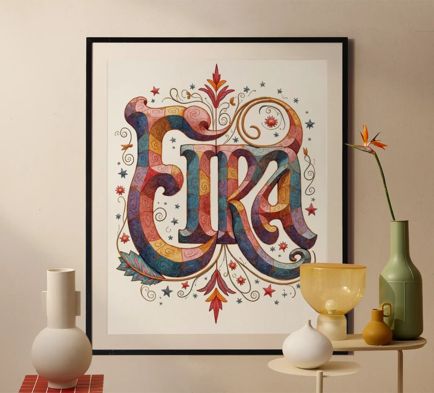 EIRA Poster von CASTILO Namengalerie