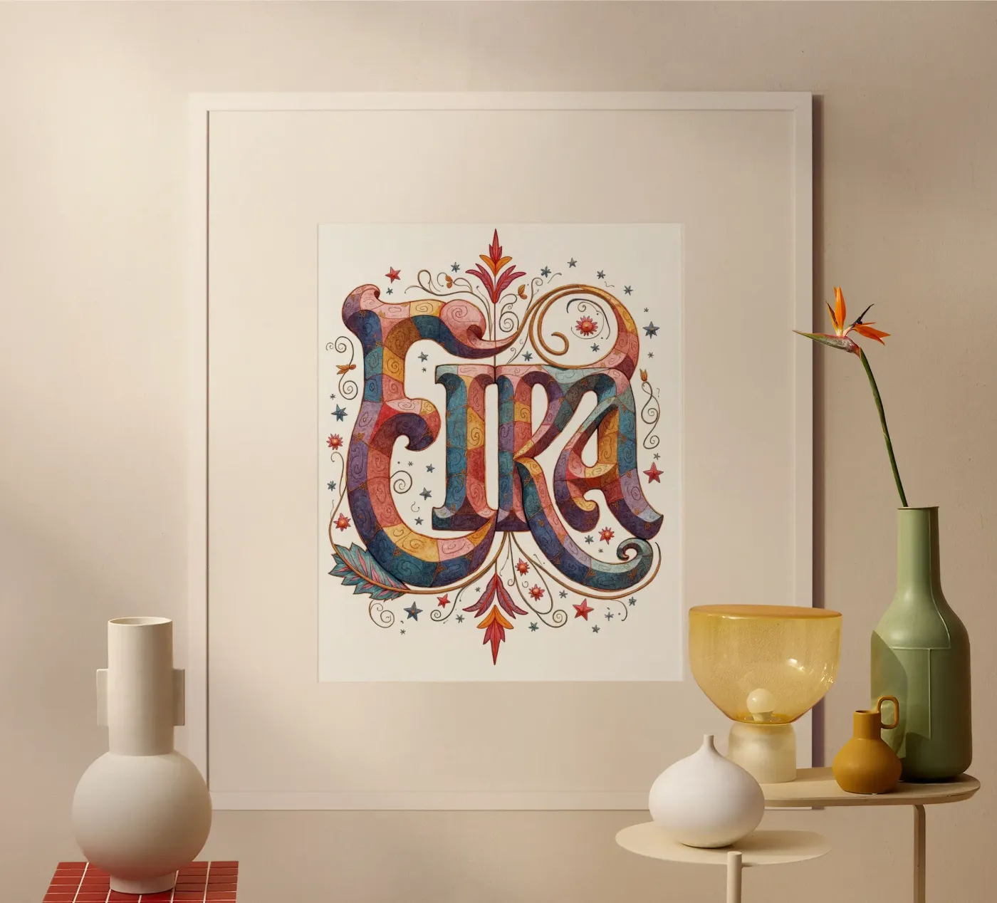 EIRA Poster von CASTILO Namengalerie