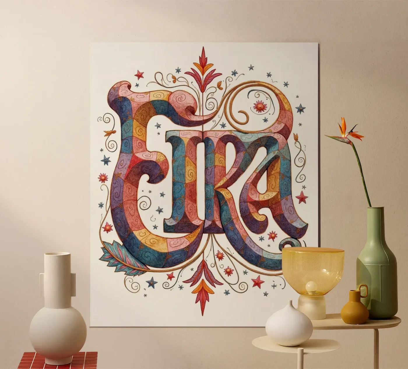 EIRA Poster von CASTILO Namengalerie