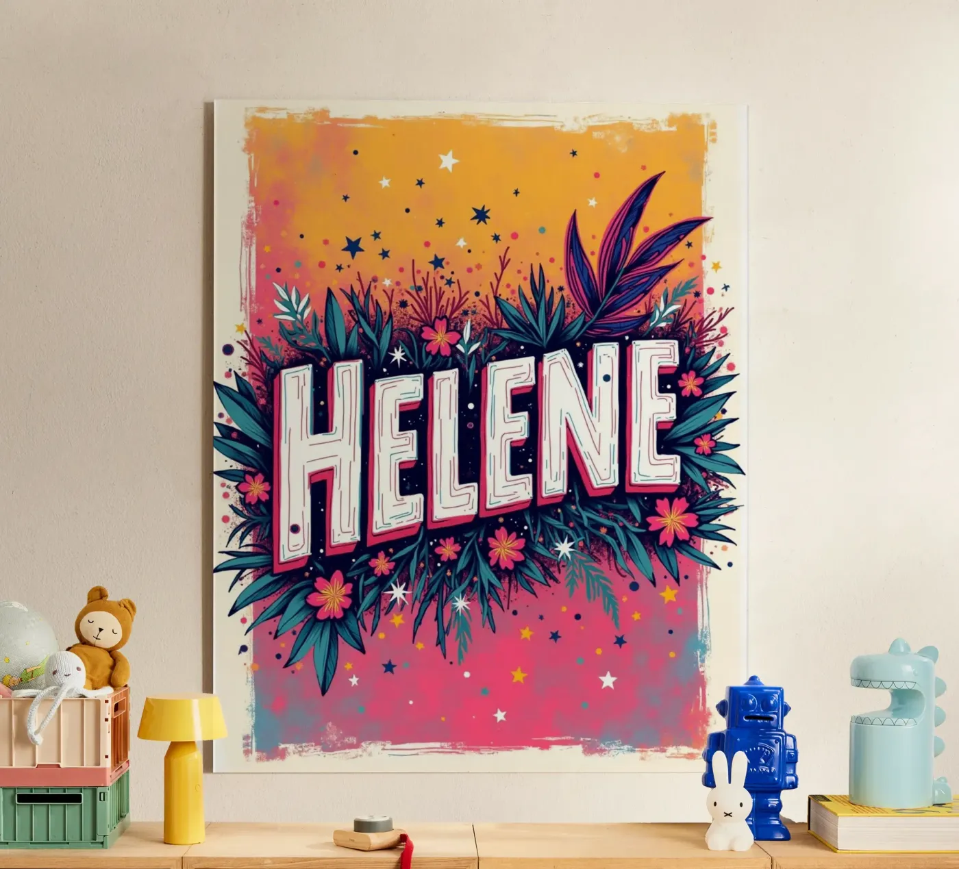 Helene acrylic glass by CASTILO Namengalerie