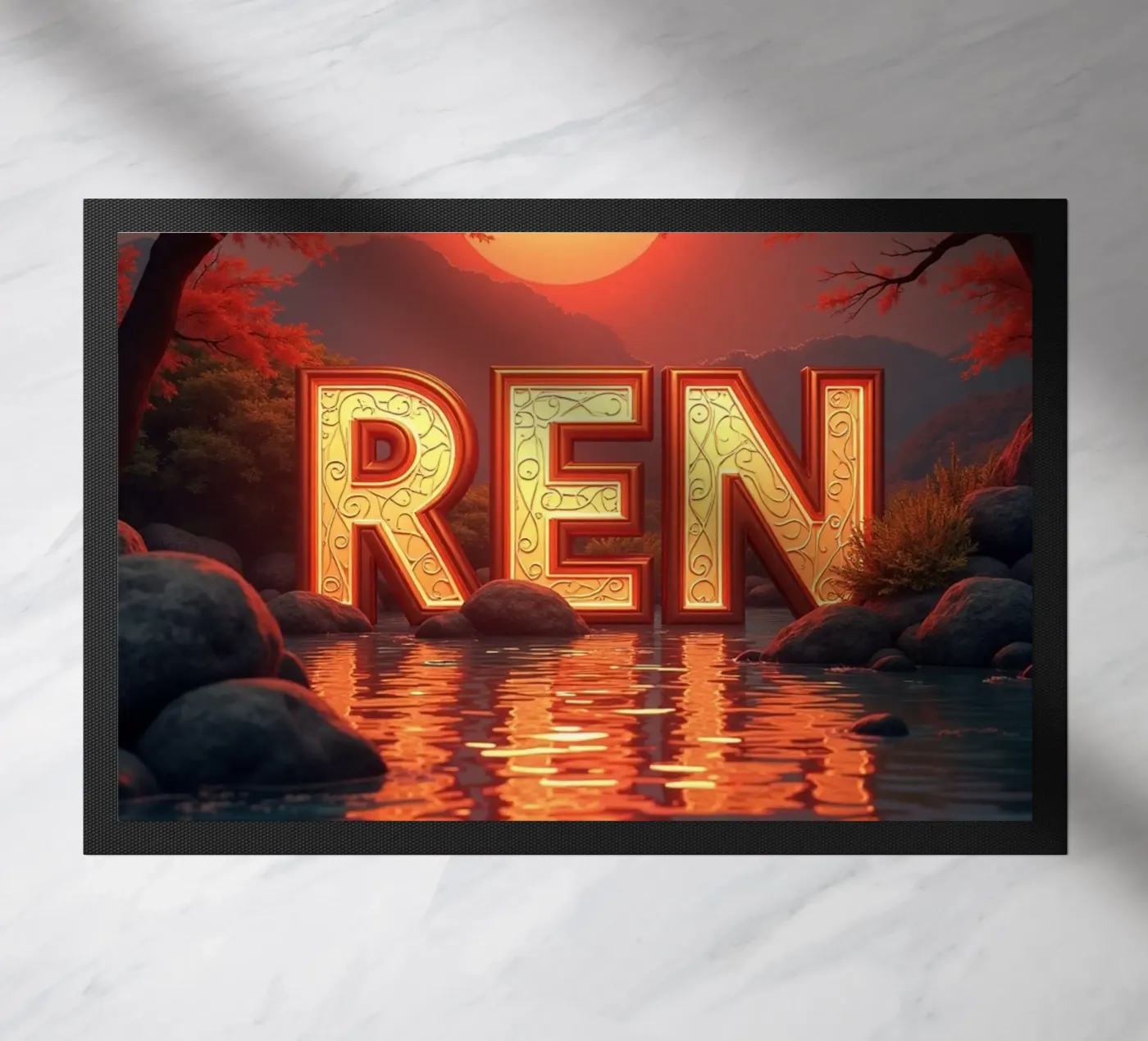 REN deurmat van CASTILO Namengalerie