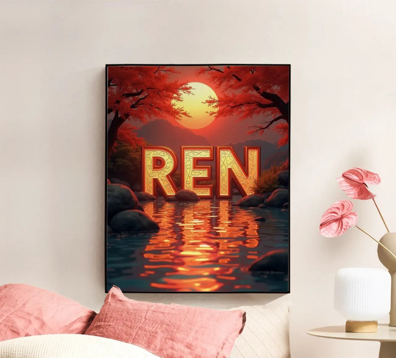 REN plexiglass da CASTILO Namengalerie