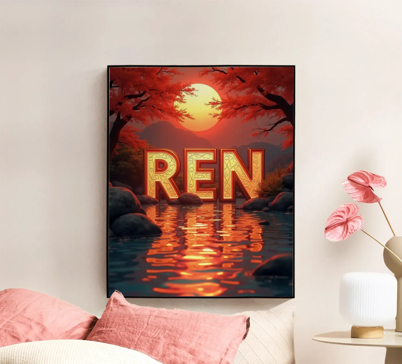 REN plexiglas de CASTILO Namengalerie