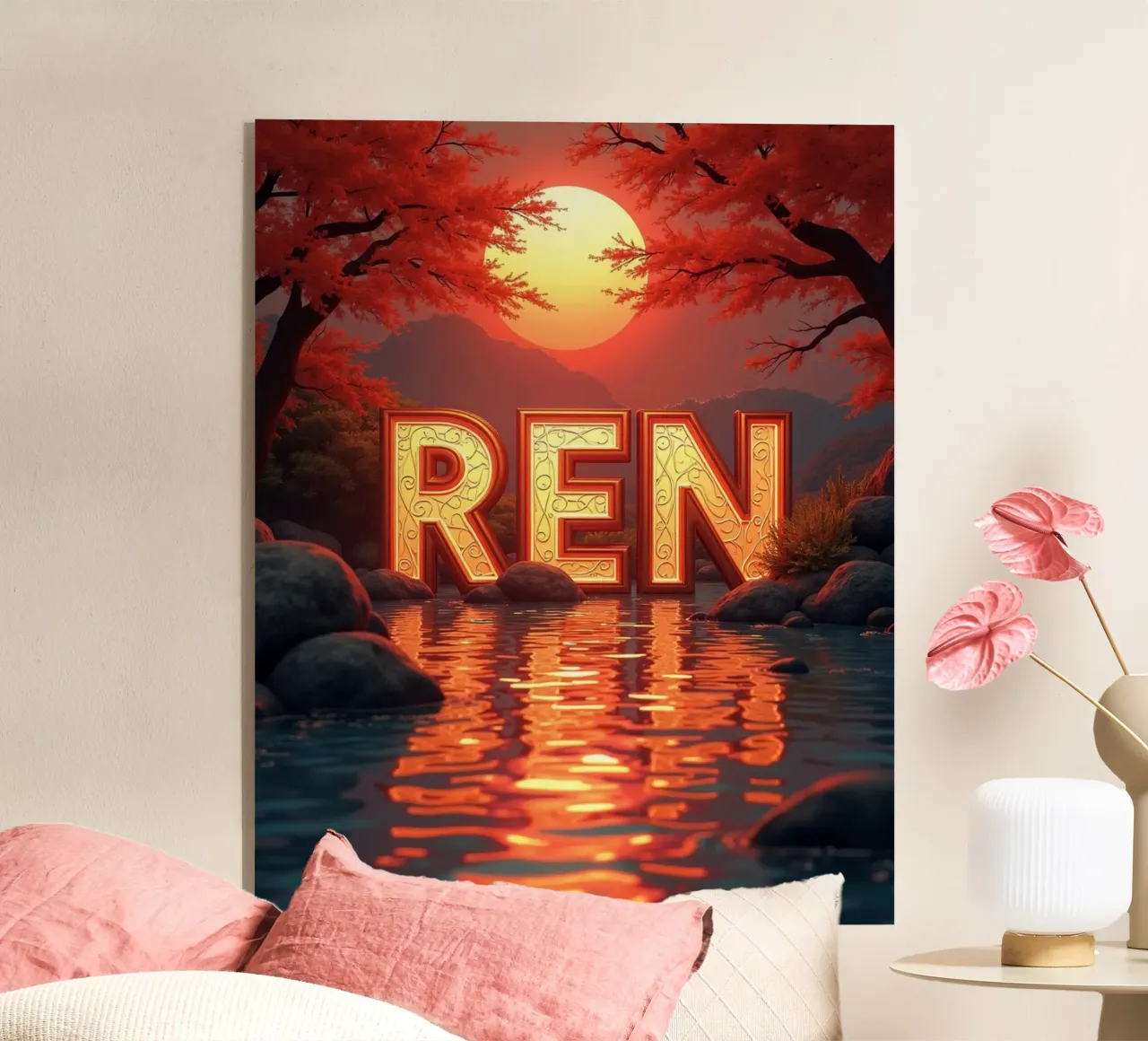 REN plexiglass da CASTILO Namengalerie