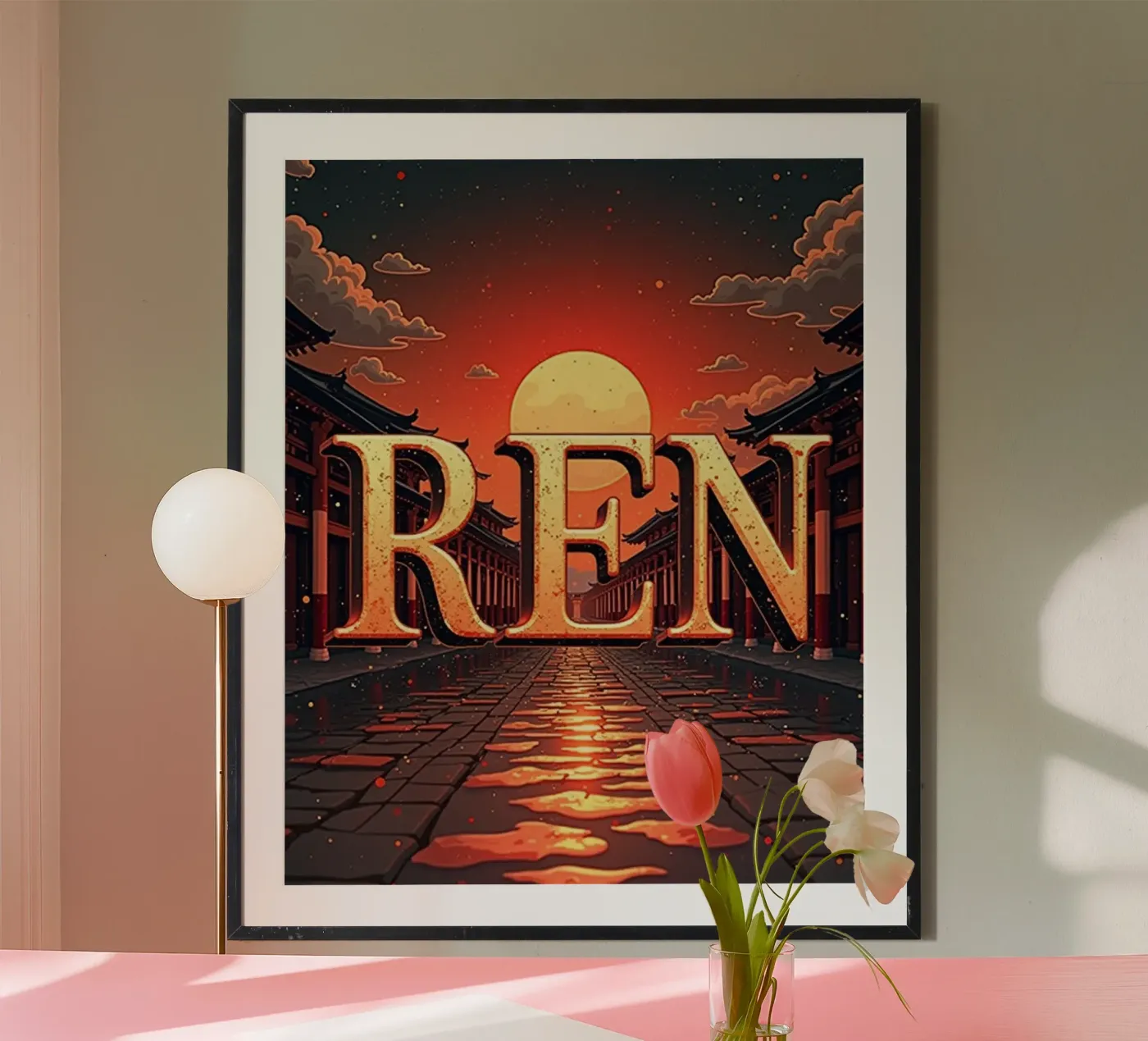 REN poster van CASTILO Namengalerie
