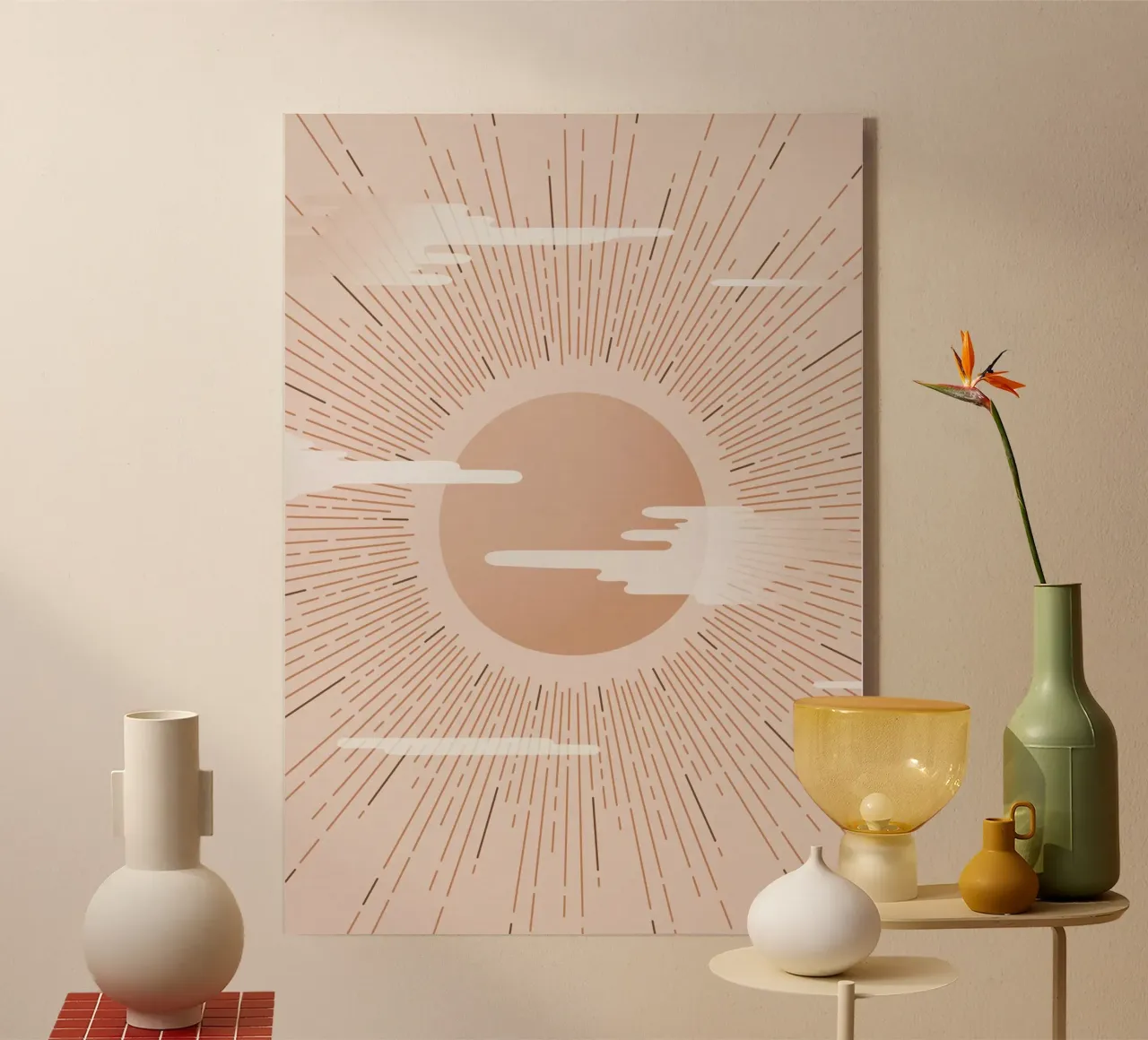 Radiant Sunburst plexiglass da kookiepixel