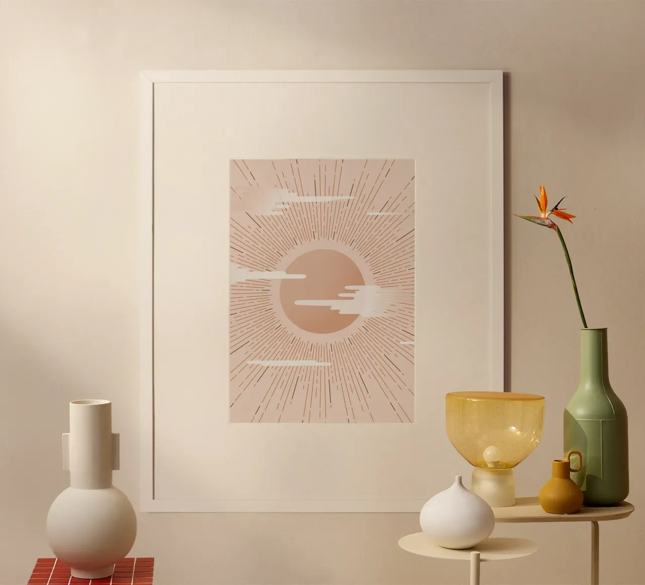 Radiant Sunburst poster da kookiepixel