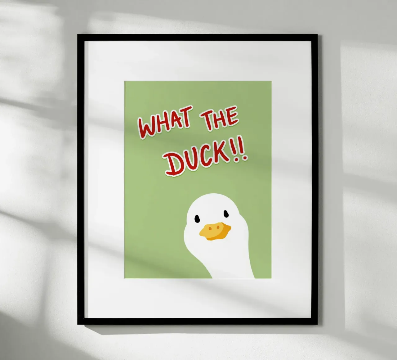 wat de eend poster van Ramanda