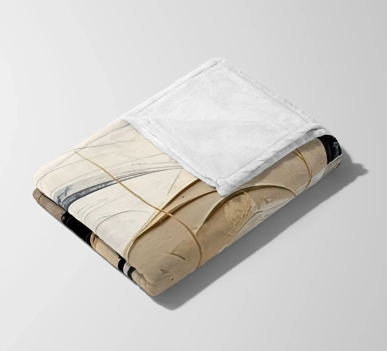 Calma astratta coperta in pile da Katalier (Abstract Harmony)