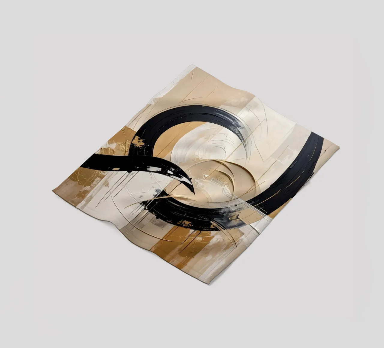 Calma astratta coperta in pile da Katalier (Abstract Harmony)