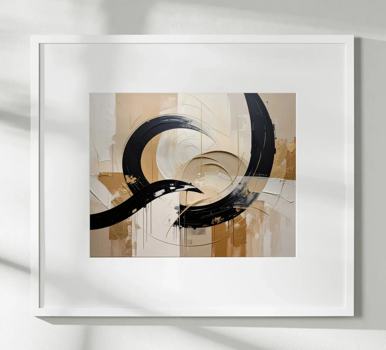 Abstracte rust poster van Katalier (Abstract Harmony)