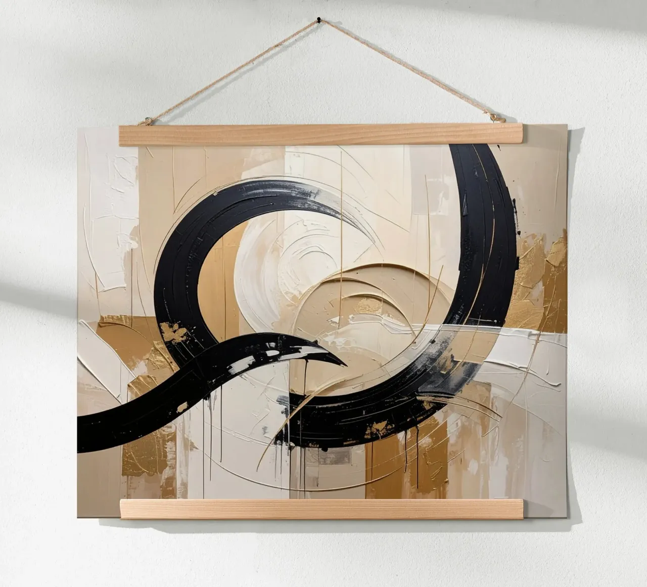 Abstracte rust poster van Katalier (Abstract Harmony)
