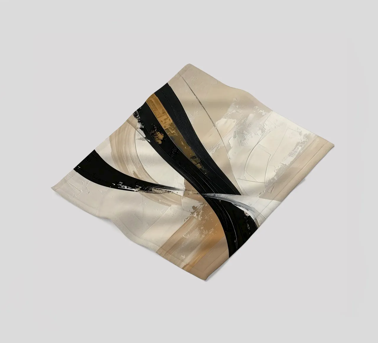 Abstrakte Berührung Fleecedecke von Katalier (Abstract Harmony)