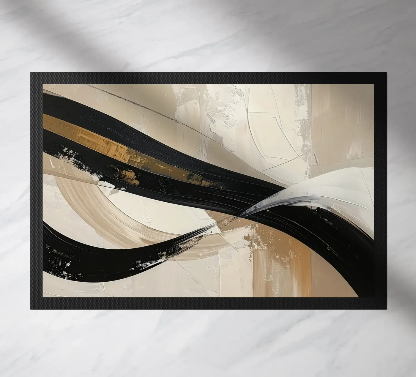 Abstract touch Fußmatte von Katalier (Abstract Harmony)