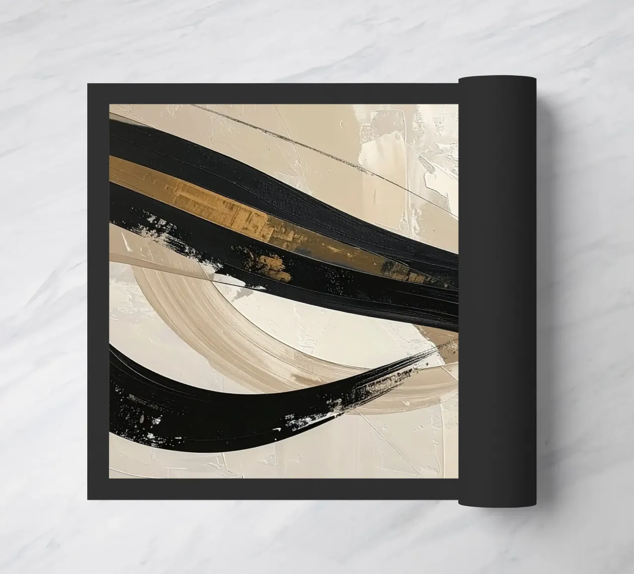 Abstract touch doormat by Katalier (Abstract Harmony)
