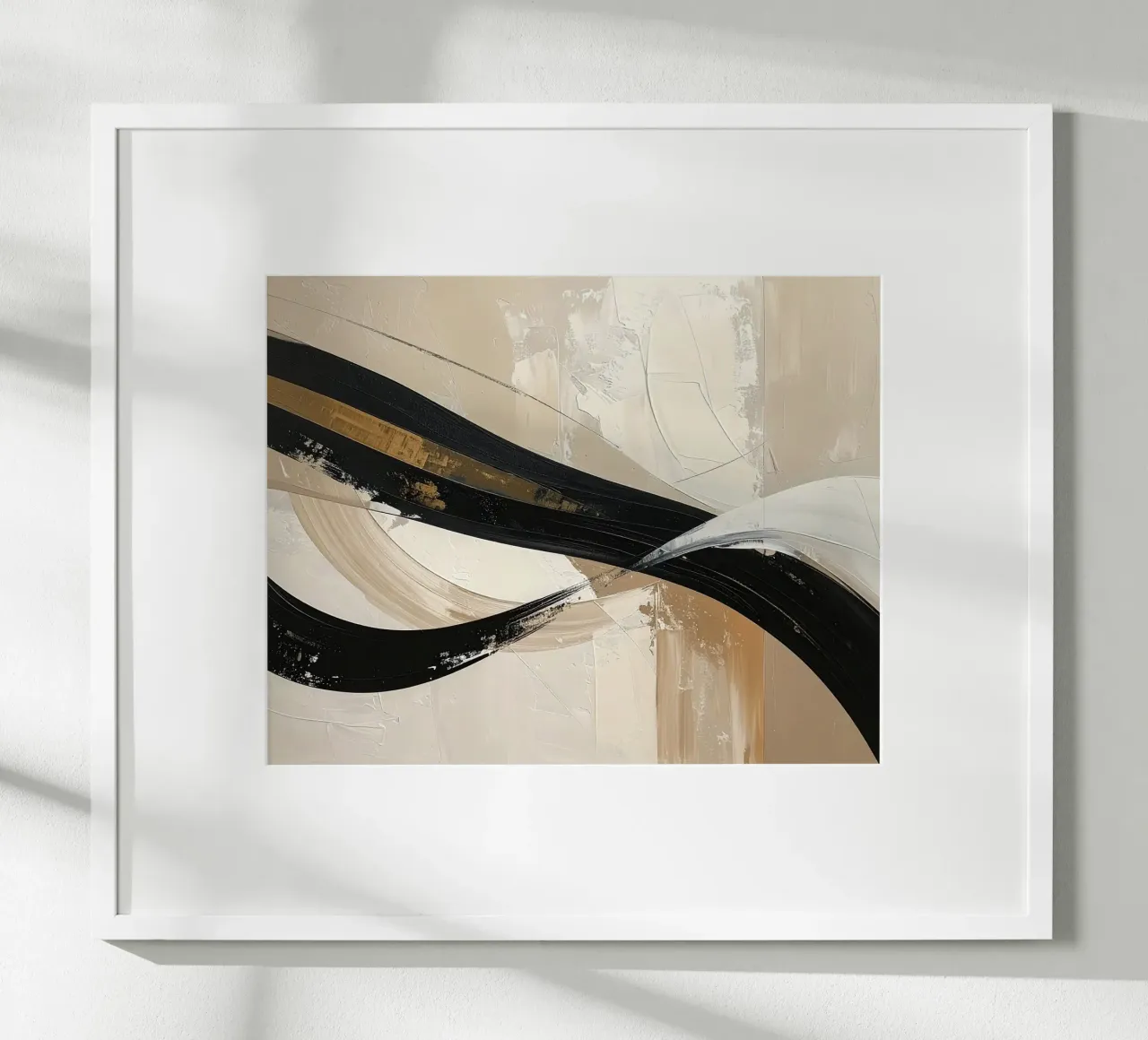 Abstract touch Poster von Katalier (Abstract Harmony)